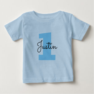 Cute one 1e verjaardag baby t-shirt voor kleine ki