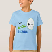 Cute One Cool Ghoul Halloween T-shirt (Voorkant)