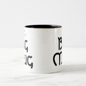 Cute One Huge Mug Custom Name Novelty Jumbo (Centre)