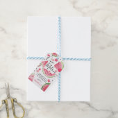 Cute One in a Melon 1 Birthday Dank u Cadeaulabel (Met Touw)