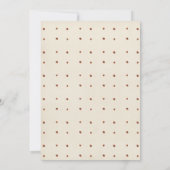 Cute Onze Kleine Liefdeskever Baby Uitnodiging (Achterkant)