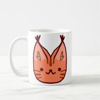 Cute Orange Chat Mug RÉVISÉE