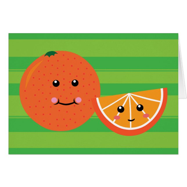 Cute Oranje (Voorkant Horizontaal)