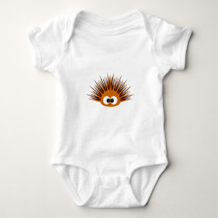 Cute Oranje Spiny Zee Urchin Romper