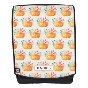 Cute Oranje Waterverf Pumpkin Pattern Rugtassen