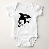 Cute Orca/Killer Whale Romper (Voorkant)
