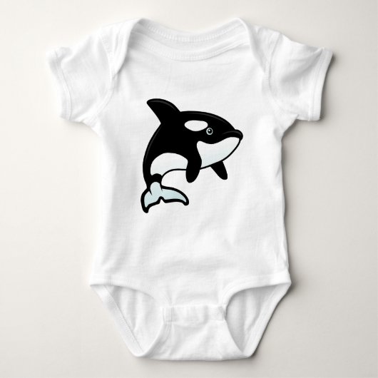 Cute Orca/Killer Whale Romper (Voorkant)