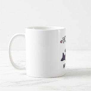 Cute Orca Pandas van het Zee Doodle Funny Koffiemok