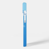 Cute Orca Whale in Ocean met Custom Name Case-Mate iPhone Case (Achterkant / Links)