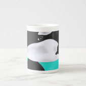 Cute Orca Whale Porselein Kop (Voorkant)