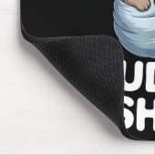 Cute Otter Couple Cozy Cuddle  Muismat (Hoek)