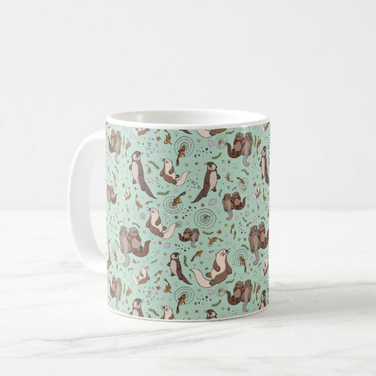 Cute Otter Mug (Devant gauche)