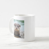 Cute Otter Mug - Cute Animal Mugs (Devant gauche)