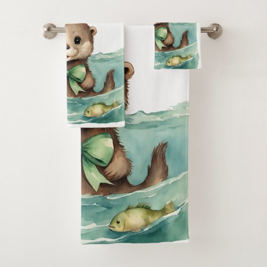 Cute Otter Personnalisé (En situation)