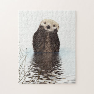Cute Otter Schattig Animal Legpuzzel