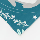 Cute Otters Blanket Fleece Deken (Hoek)