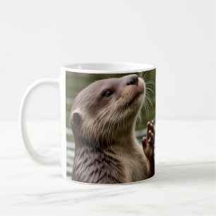 Cute Otters Koffiemok