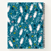 Cute Otters-laptop Notitieboek (Achterkant)