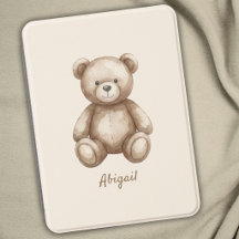 Cute Ours en Peluche Brun et Nom
