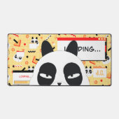 Cute Ours Panda Jaune Kawaii (Recto)