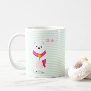 Cute Ours Polaire Mug personnalisé