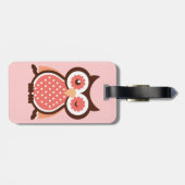 Cute Owl Bag Labels (Achterkant horizontaal)