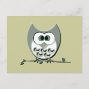 Cute Owl Briefkaart