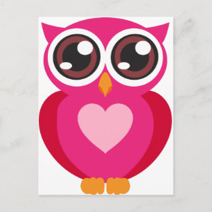 Cute owl briefkaart