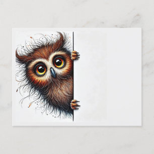 Cute Owl Briefkaart