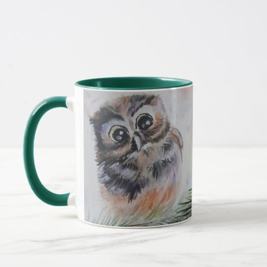 Cute Owl Coffee Mug (Gauche)