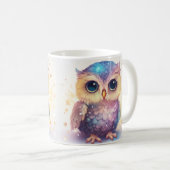 Cute Owl Coffee Mug - Adorable Owl Design (Devant droit)