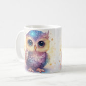 Cute Owl Coffee Mug - Adorable Owl Design (Devant gauche)