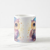 Cute Owl Coffee Mug - Adorable Owl Design (Centre)