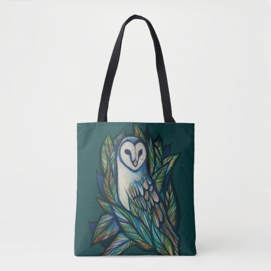Cute Owl Draagtas (Voorkant)