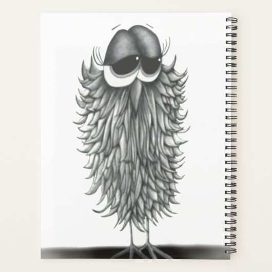 Cute Owl Ester Planner (Achterkant)