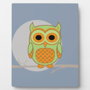 Cute Owl Fotoplaat