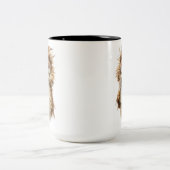 Cute Owl Illustration Mug | Adorable Woodland Bird (Centre)
