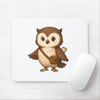 Cute Owl Illustration – Okojo and Friends Illust Muismat