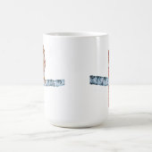 Cute Owl in Knit Stocking Pet White Mok (Center)