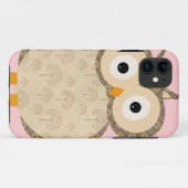 Cute Owl iPhone 5 cover (Achterkant (horizontaal))