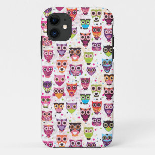 Cute owl iphone 5 hoesje