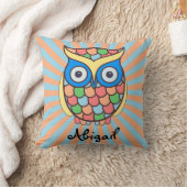 Cute Owl Kinder Room Kussen (Deken)