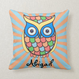 Cute Owl Kinder Room Kussen