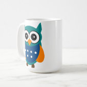 Cute Owl Koffiemok (Voorkant links)