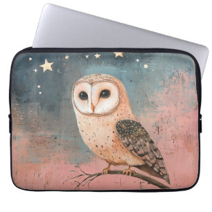 Cute Owl Laptop Sleeve