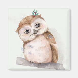Cute Owl Magneet