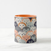 Cute Owl Motif Mug (Centre)