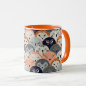 Cute Owl Motif Mug (Devant droit)