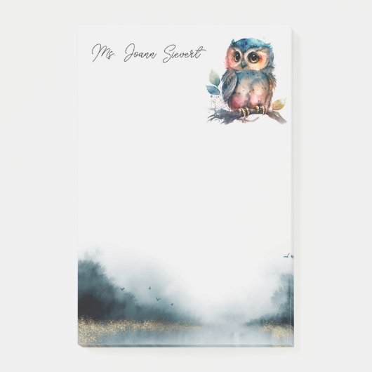 Cute Owl Notes (Voorkant)