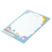 Cute Owl Notitieblok (Schuin)